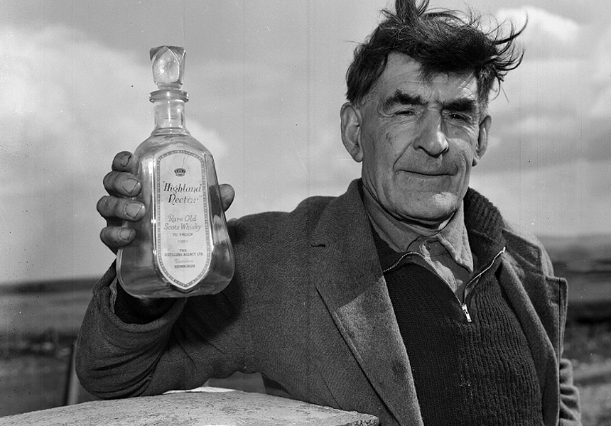 Islanders on the Hebrides hid thousands of bottles of shipwrecked whisky from government officials.