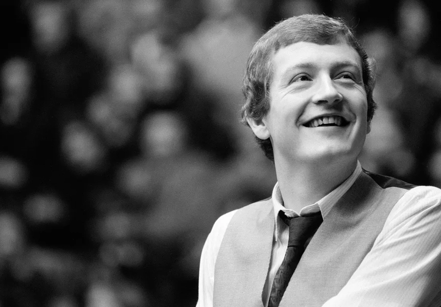 Steve Davis became the world snooker champion at 23 years of age, beating Doug Mountjoy at Sheffield.