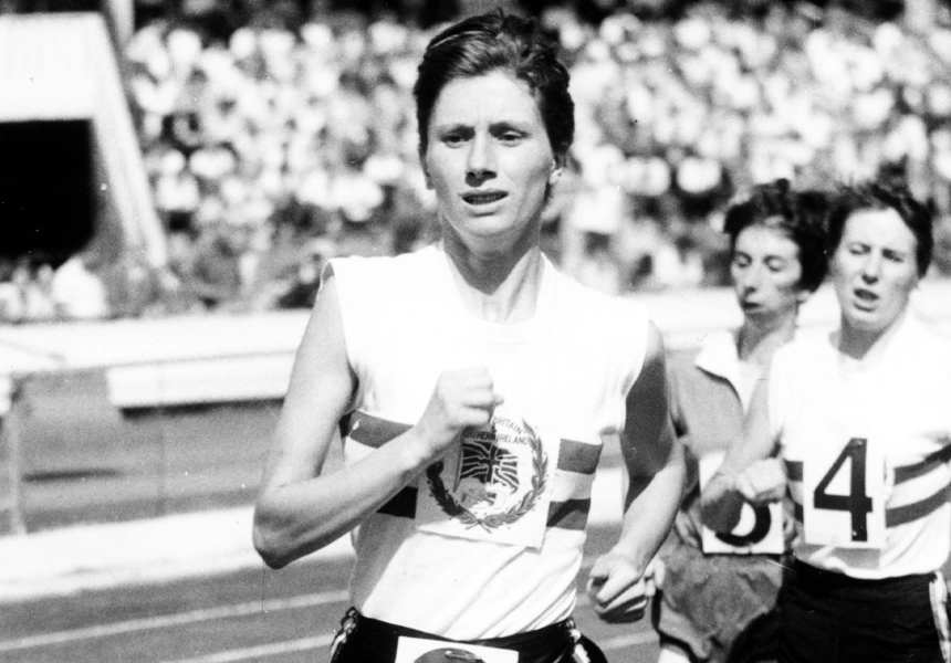 Diane Leather, of Birmingham University, became the first woman to run a mile in under 5 minutes. Her time was 4 min 59.6 seconds.