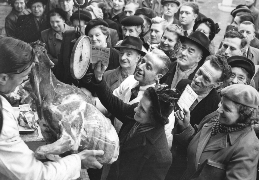 The end of food rationing in Britain – almost 9 years after the end of World War II. Smithfield Meat Market in London opened at midnight instead of 6am to cope with the demand for beef.