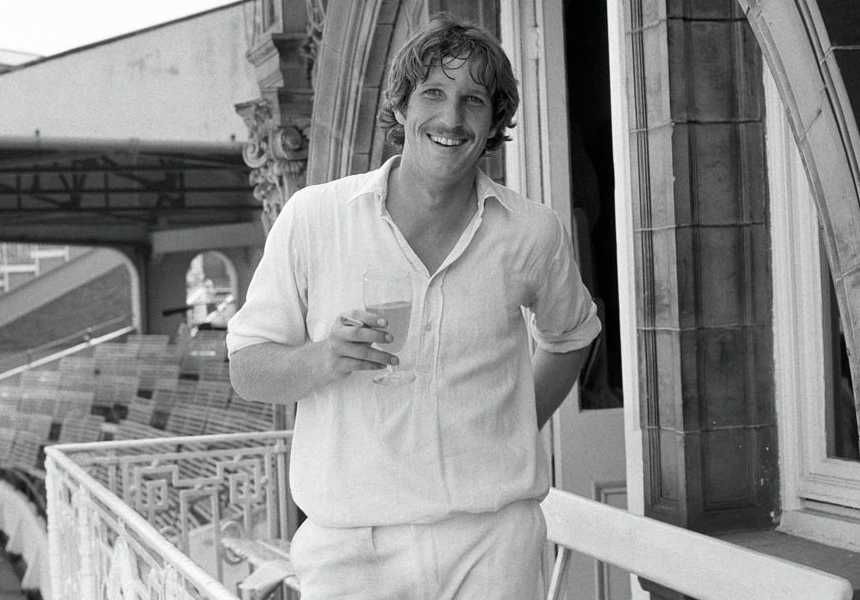 Ian Botham takes eight wickets against Pakistan. Captain Mike Brearley called him a 'colossus' after a third Test century in England's 364 and 8-34 in Pakistan's second innings.