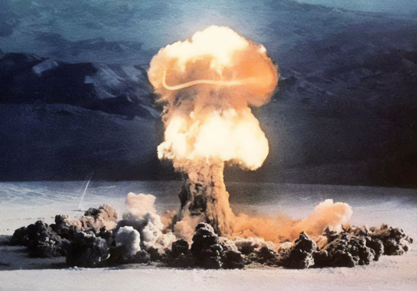 The Manhattan Project: The world’s first nuclear explosion occurred, when a plutonium implosion device was tested at a site located 210 miles south of Los Alamos, New Mexico.