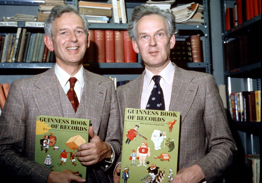 The first edition of “The Guinness Book of Records” is published (compiled by student twins Norris and Ross McWhirter) in Great Britain; it quickly proves to be a hit. It also holds it's own record as the world's most sold copyrighted book.