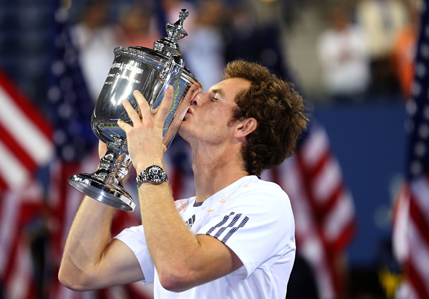 After a 4-hour, 54 minute long final, Andy Murray defeated Novak Djokovic to claim his first ever major title, making him the first British man to win a Grand Slam title since Fred Perry in 1936.