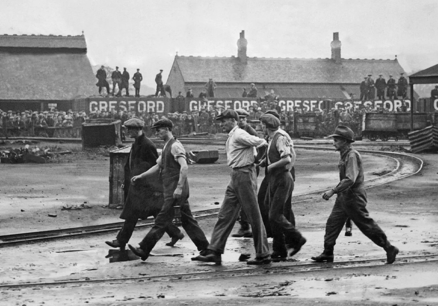 The worst pit disaster in Britain for 21 years killed more than 260 miners in an explosion and fire at the Gresford Mine in Wales.