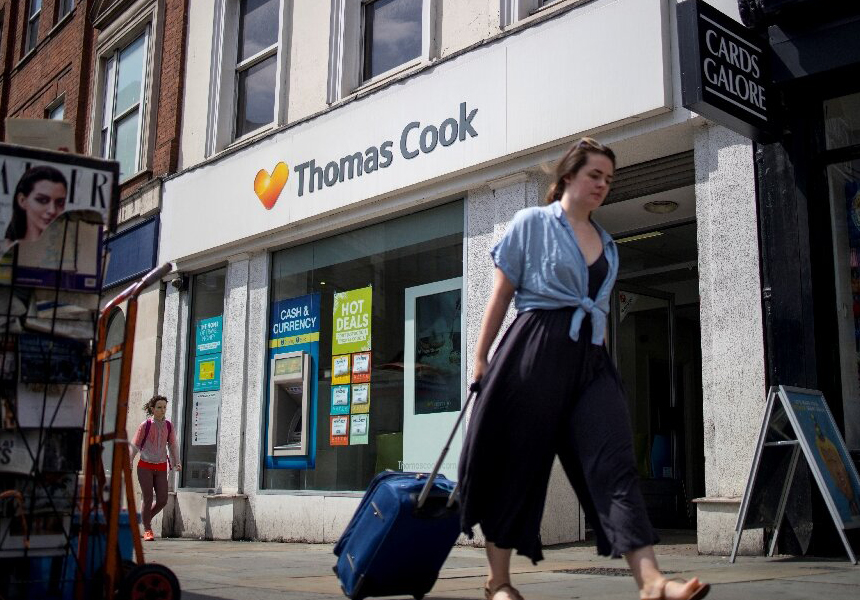 Travel company Thomas Cook (founded by Thomas Cook, a Baptist cabinet maker, on 5th July 1841) goes into liquidation, stranding 600,000 travellers worldwide with 150,000 of them being British.