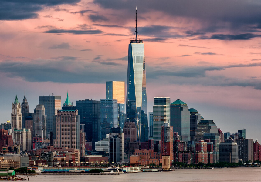 One World Trade Center opened in New York City on the site of the former World Trade Center complex, which had been largely destroyed in the September 11, 2001, attacks.