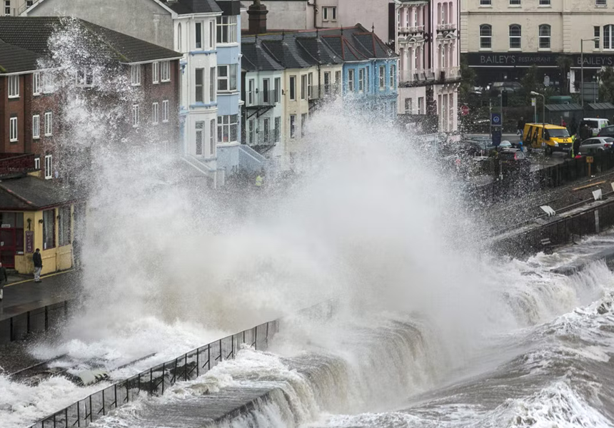 Storm Abigail, the first storm to be officially named by the Met Office, was upgraded to amber, with winds forecast of up to 90mph in the Western Isles of Scotland.