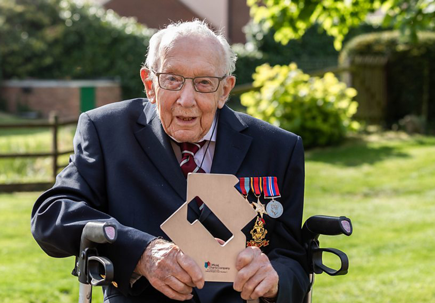Captain Sir Tom Moore, a veteran of the British Army, became the oldest person to score a UK No.1 with “You’ll Never Walk Alone,” a collaboration with singer Michael Ball. Recorded amid Covid-19 to raise funds for the UK’s NHS Charities Together, the single topped the charts on Moore’s 100th birthday.