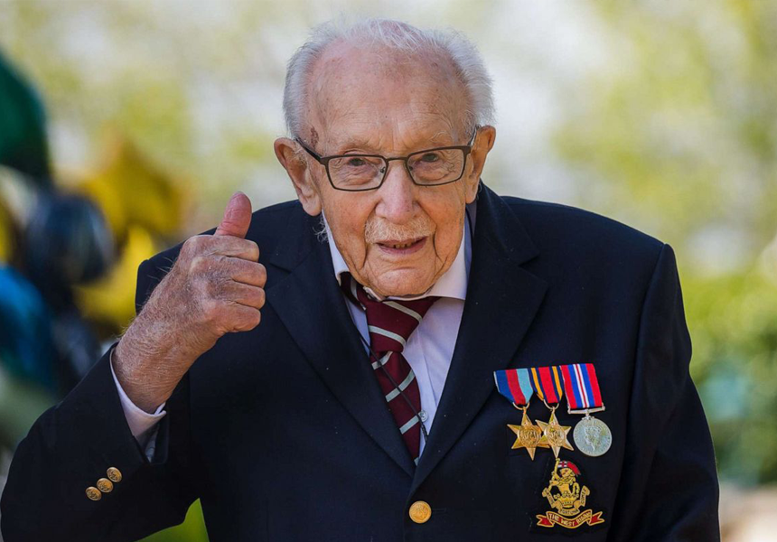 The death was announced of Captain Sir Tom Moore. He raised more than £32m for the NHS by walking 100 laps of his garden before his 100th birthday and was knighted for his fundraising efforts by the Queen at Windsor Castle in July 2020.