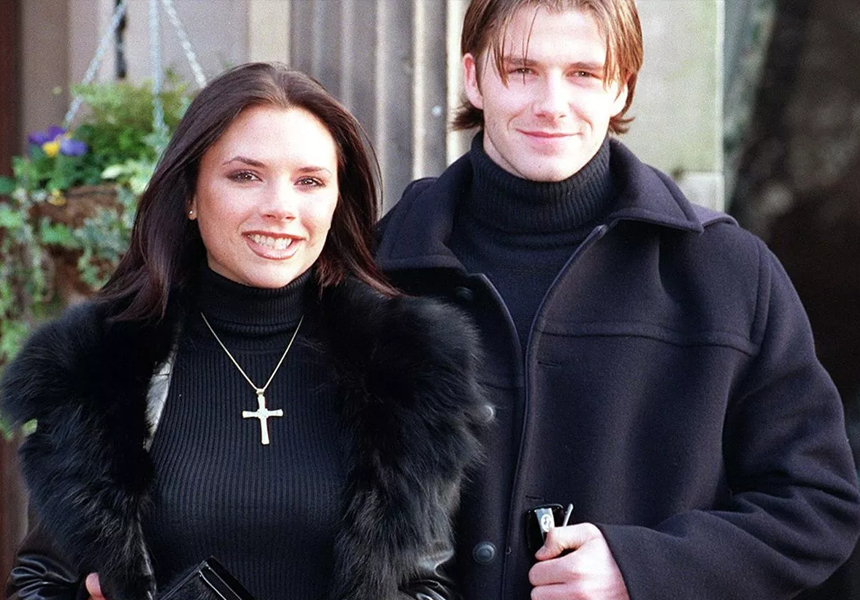 Posh (Victoria Adams) and Becks (David Beckham) announced their engagement after dating for less than a year.