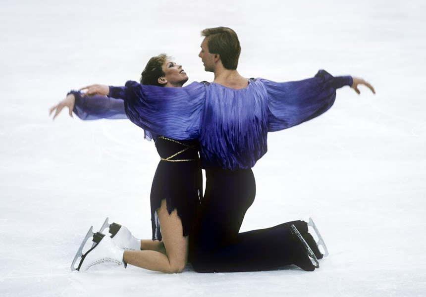British ice dancers Jayne Torvill and Christopher Dean produced one of the most memorable moments in Olympic history at the XIV Winter Olympic Games in Sarajevo, Yugoslavia.
